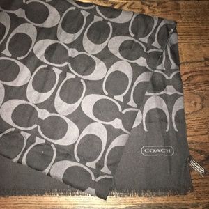 COACH Light Wool Scarf